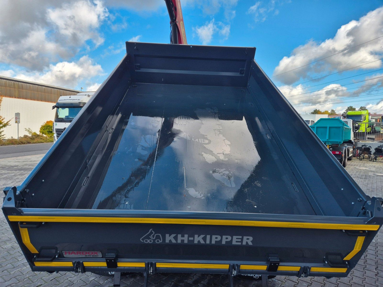 Tippbil, Kranbil Iveco AD200X46/P HR OFF Palfinger PK 12.501 Funk AHK: bilde 14