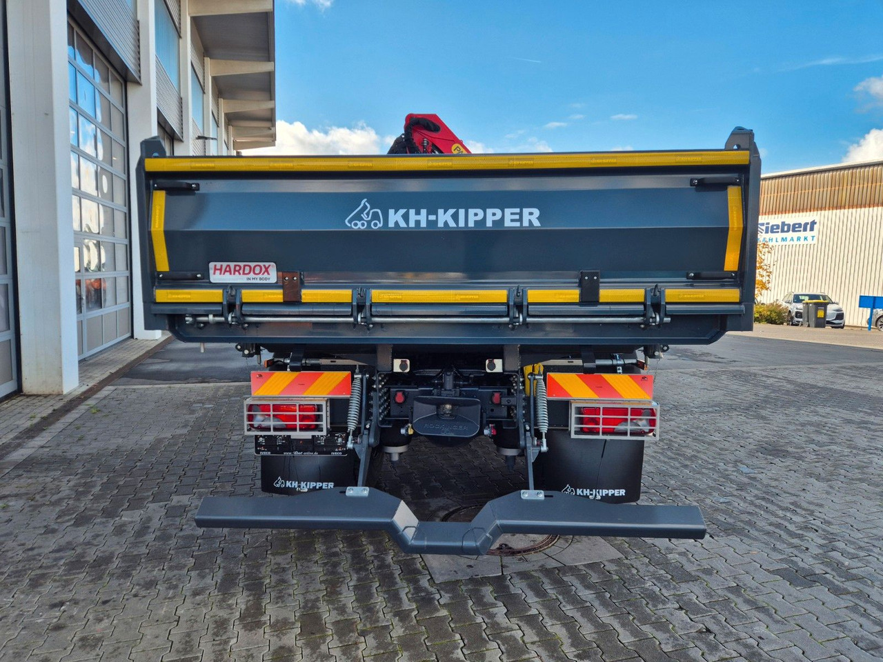 Tippbil, Kranbil Iveco AD200X46/P HR OFF Palfinger PK 12.501 Funk AHK: bilde 11