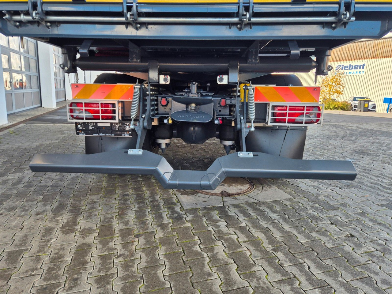 Tippbil, Kranbil Iveco AD200X46/P HR OFF Palfinger PK 12.501 Funk AHK: bilde 12