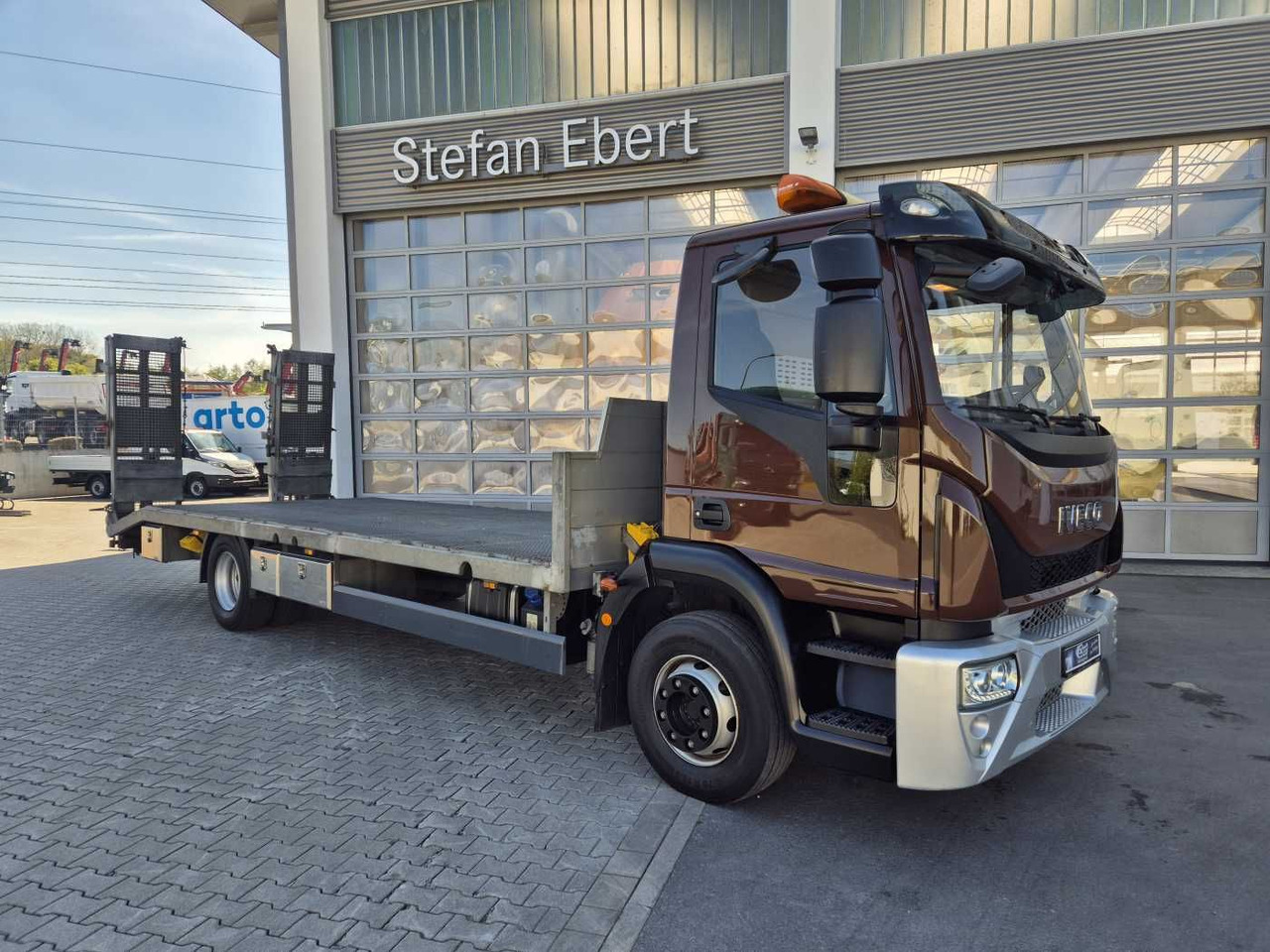 Iveco Eurocargo ML140E25/P Maschinentransporter Winde - Transporter lastebil: bilde 3 Iveco Eurocargo ML140E25/P Maschinentransporter Winde - Transporter lastebil: bilde 3