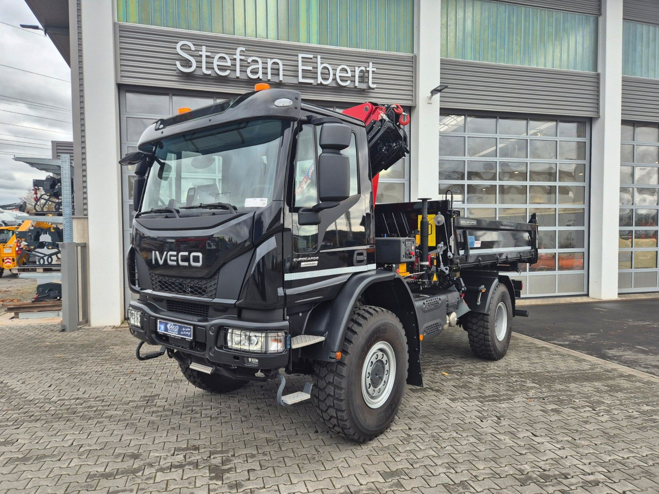 Iveco Eurocargo ML150E32WS 4x4 Kran HMF 1130K Funk AHK - Tippbil, Kranbil: bilde 3 Iveco Eurocargo ML150E32WS 4x4 Kran HMF 1130K Funk AHK - Tippbil, Kranbil: bilde 3