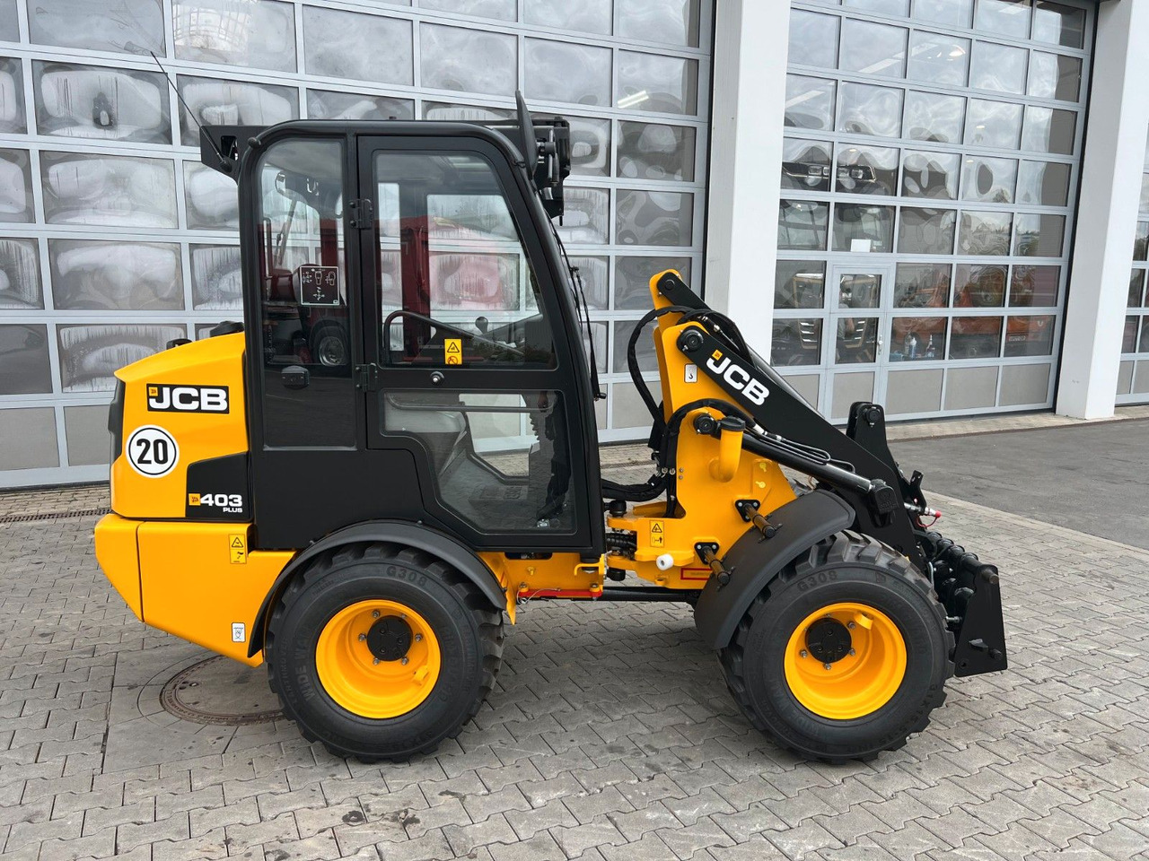JCB 403 Plus / Neufahrzeug / 2025 / Gabel / Schaufel - Hjullaster: bilde 2 JCB 403 Plus / Neufahrzeug / 2025 / Gabel / Schaufel - Hjullaster: bilde 2