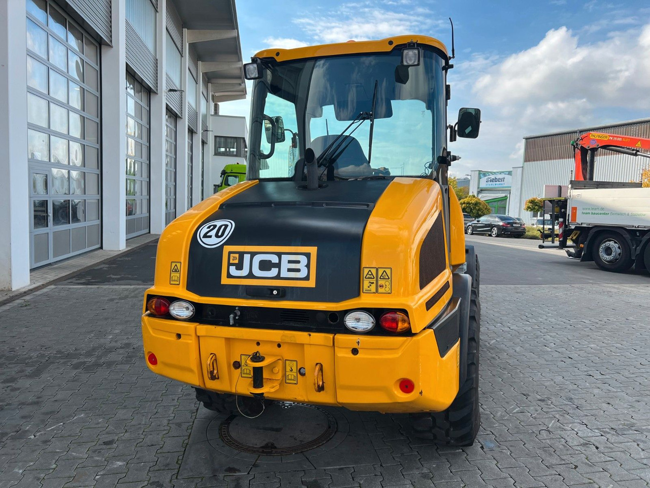 JCB 407 SV / nur 268h! / Klappschaufel & Gabel - Hjullaster: bilde 4 JCB 407 SV / nur 268h! / Klappschaufel & Gabel - Hjullaster: bilde 4
