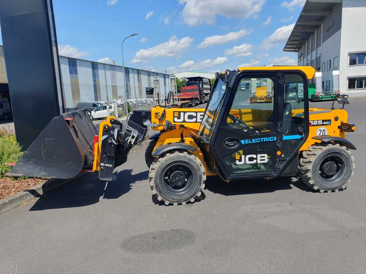 JCB 525-60E / Elektro / 2022 / nur 176h / Gabel - Teleskoplastere: bilde 2 JCB 525-60E / Elektro / 2022 / nur 176h / Gabel - Teleskoplastere: bilde 2
