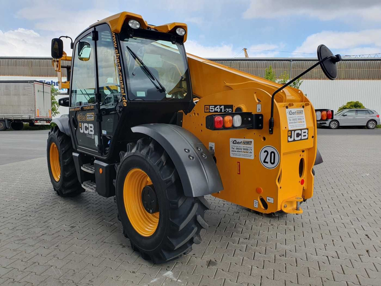 JCB 541-70 / nur 438h / 2022 / 4.100kg / 7m / 109PS - Teleskoplastere: bilde 5 JCB 541-70 / nur 438h / 2022 / 4.100kg / 7m / 109PS - Teleskoplastere: bilde 5