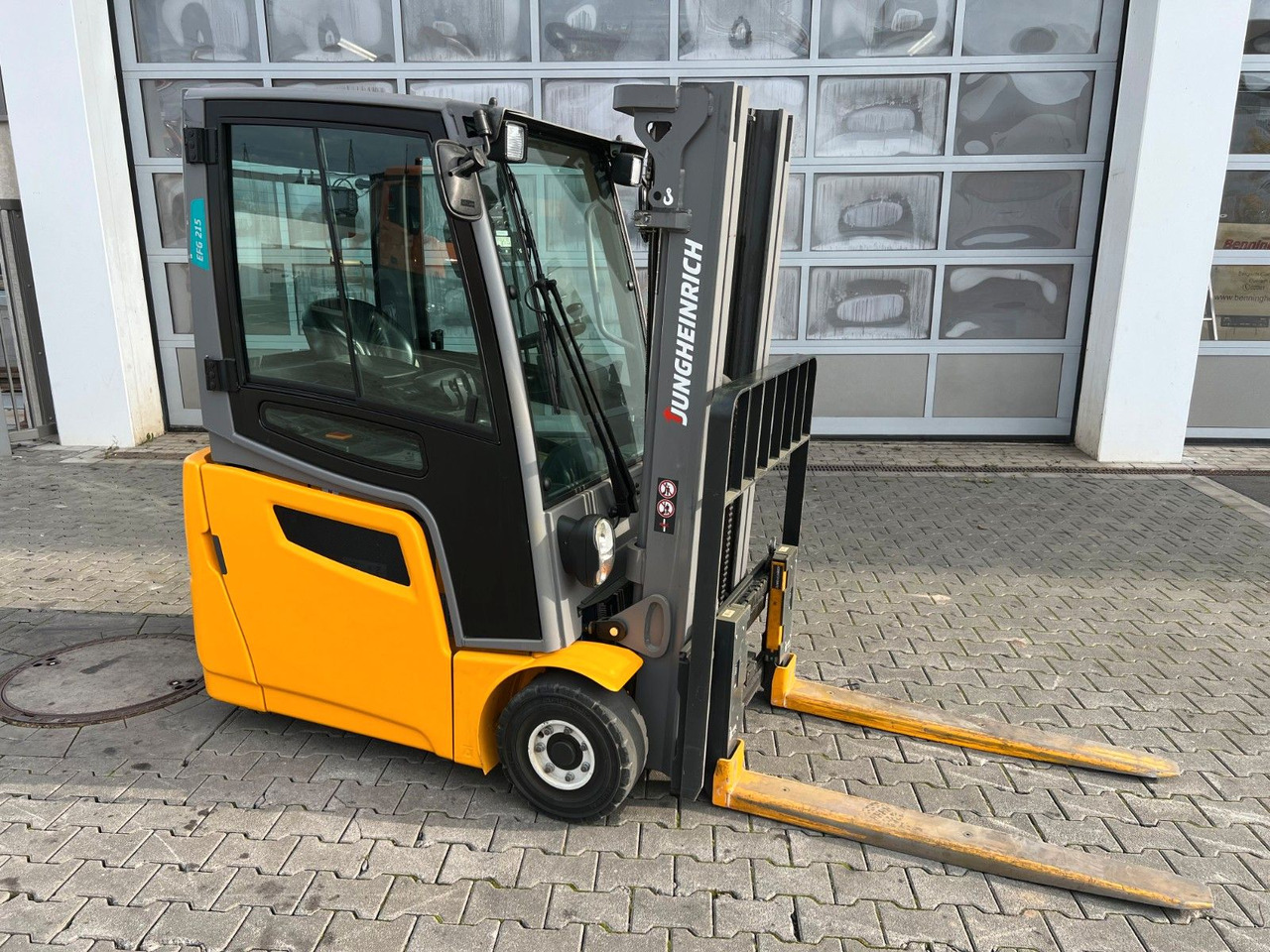 Jungheinrich EFG 215 / Triplex: 4.25m! / SS / 4.029h - El-truck: bilde 2 Jungheinrich EFG 215 / Triplex: 4.25m! / SS / 4.029h - El-truck: bilde 2