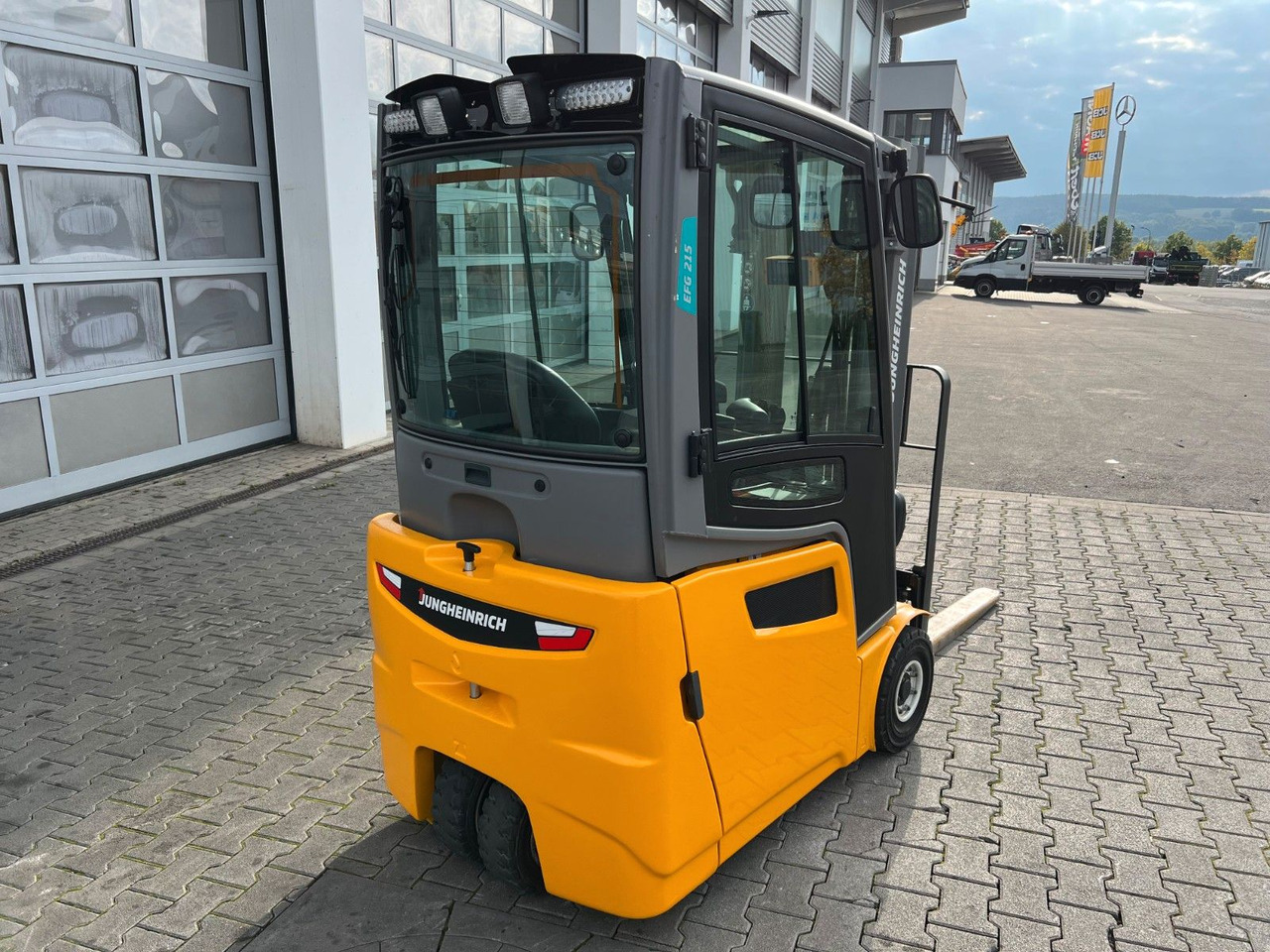 Jungheinrich EFG 215 / Triplex: 4.25m! / SS / 4.029h - El-truck: bilde 4 Jungheinrich EFG 215 / Triplex: 4.25m! / SS / 4.029h - El-truck: bilde 4