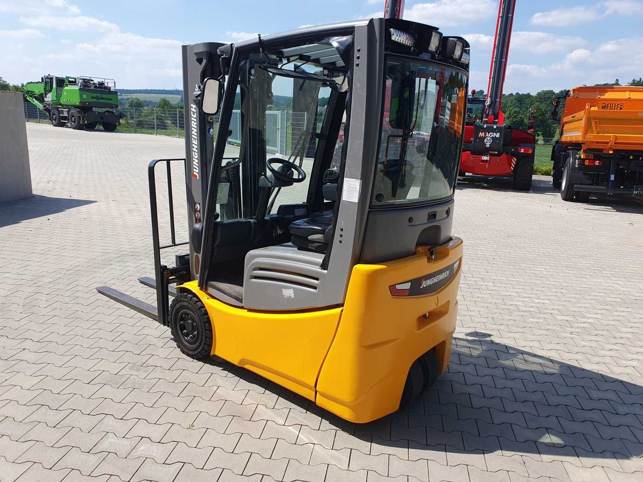 Jungheinrich EFG 215 / Triplex 4.25m / SS / nur 1.680h / 2021 - El-truck: bilde 5 Jungheinrich EFG 215 / Triplex 4.25m / SS / nur 1.680h / 2021 - El-truck: bilde 5