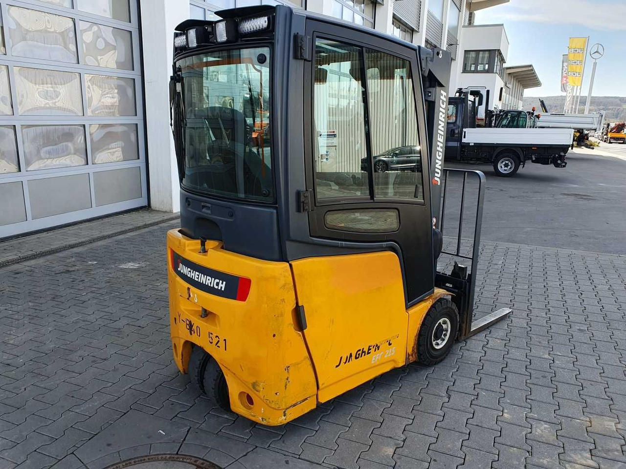 Jungheinrich EFG 215 / Triplex: 4.35m! / SS / nur 2.054h! - El-truck: bilde 3 Jungheinrich EFG 215 / Triplex: 4.35m! / SS / nur 2.054h! - El-truck: bilde 3