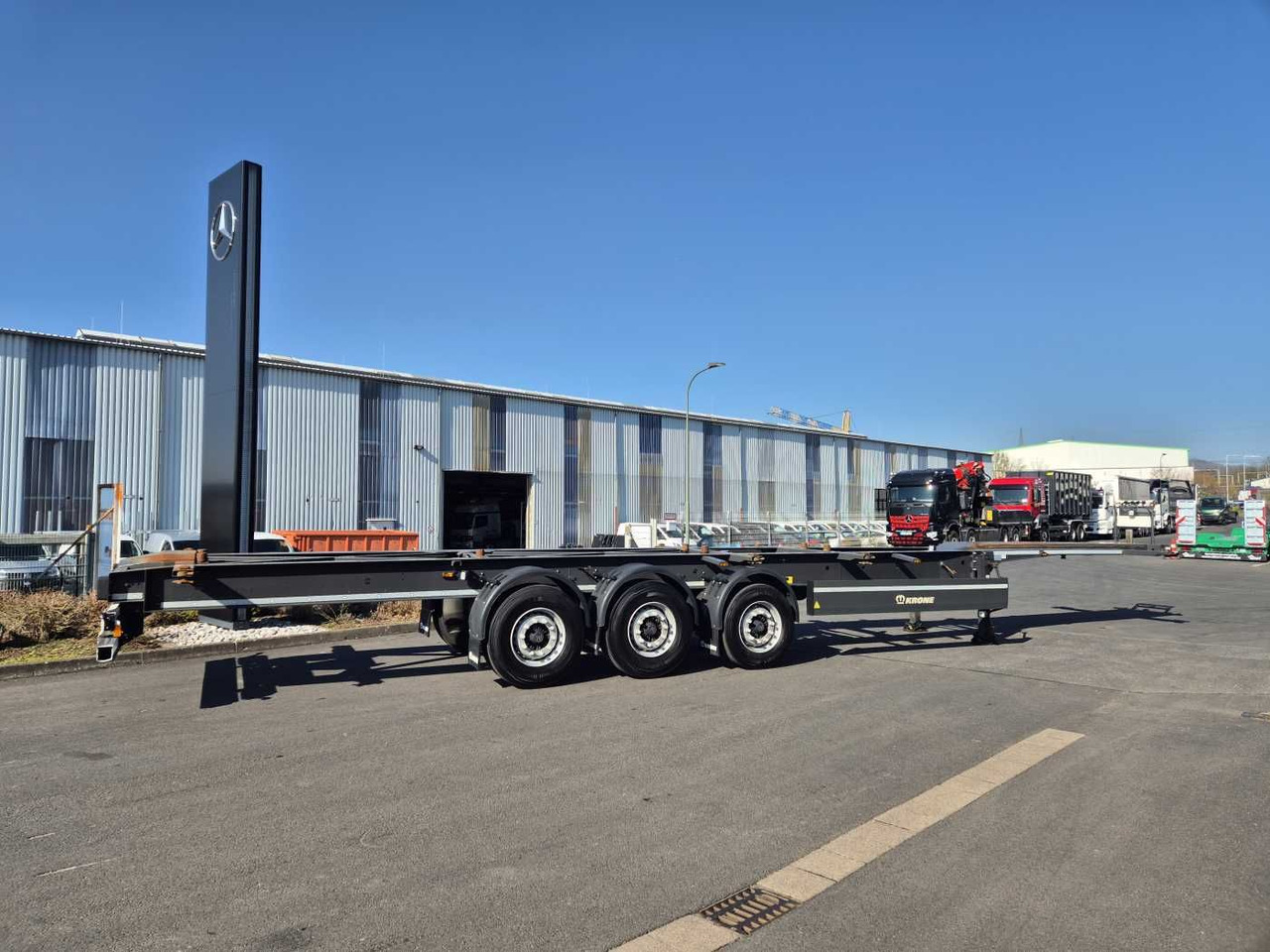 Krone SD BDF BPW-Achsen Liftachse mitte Container - Container-transport/ Vekselflak semitrailer: bilde 4 Krone SD BDF BPW-Achsen Liftachse mitte Container - Container-transport/ Vekselflak semitrailer: bilde 4