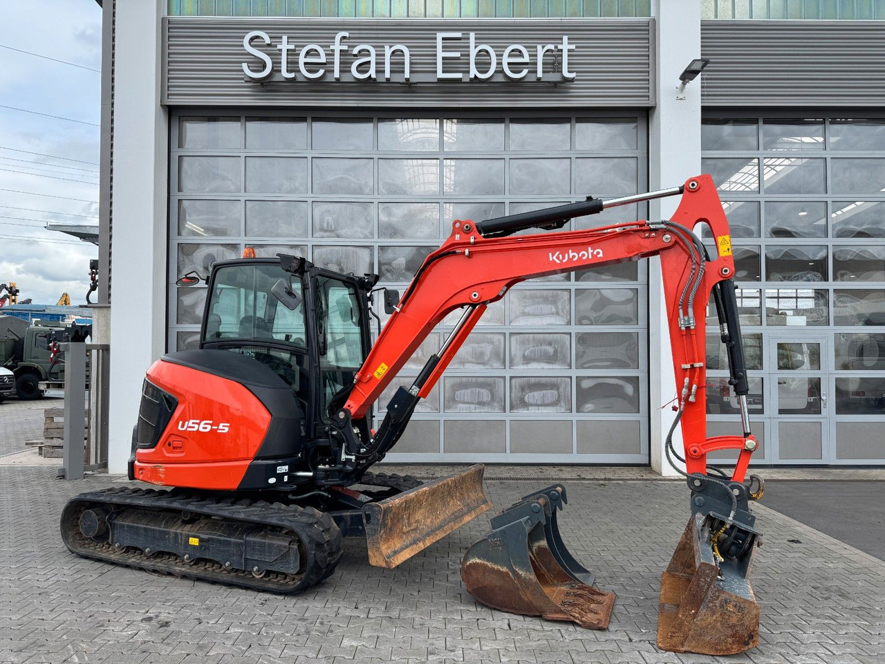 Kubota U56-5 / MS03 / nur 190h! / Löffelpaket - Minigraver: bilde 1 Kubota U56-5 / MS03 / nur 190h! / Löffelpaket - Minigraver: bilde 1