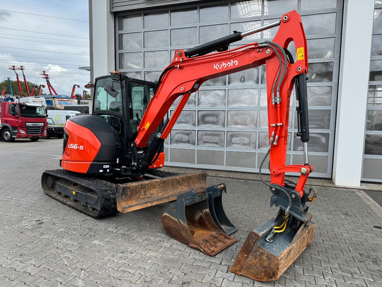 Kubota U56-5 / MS03 / nur 190h! / Löffelpaket - Minigraver: bilde 3 Kubota U56-5 / MS03 / nur 190h! / Löffelpaket - Minigraver: bilde 3