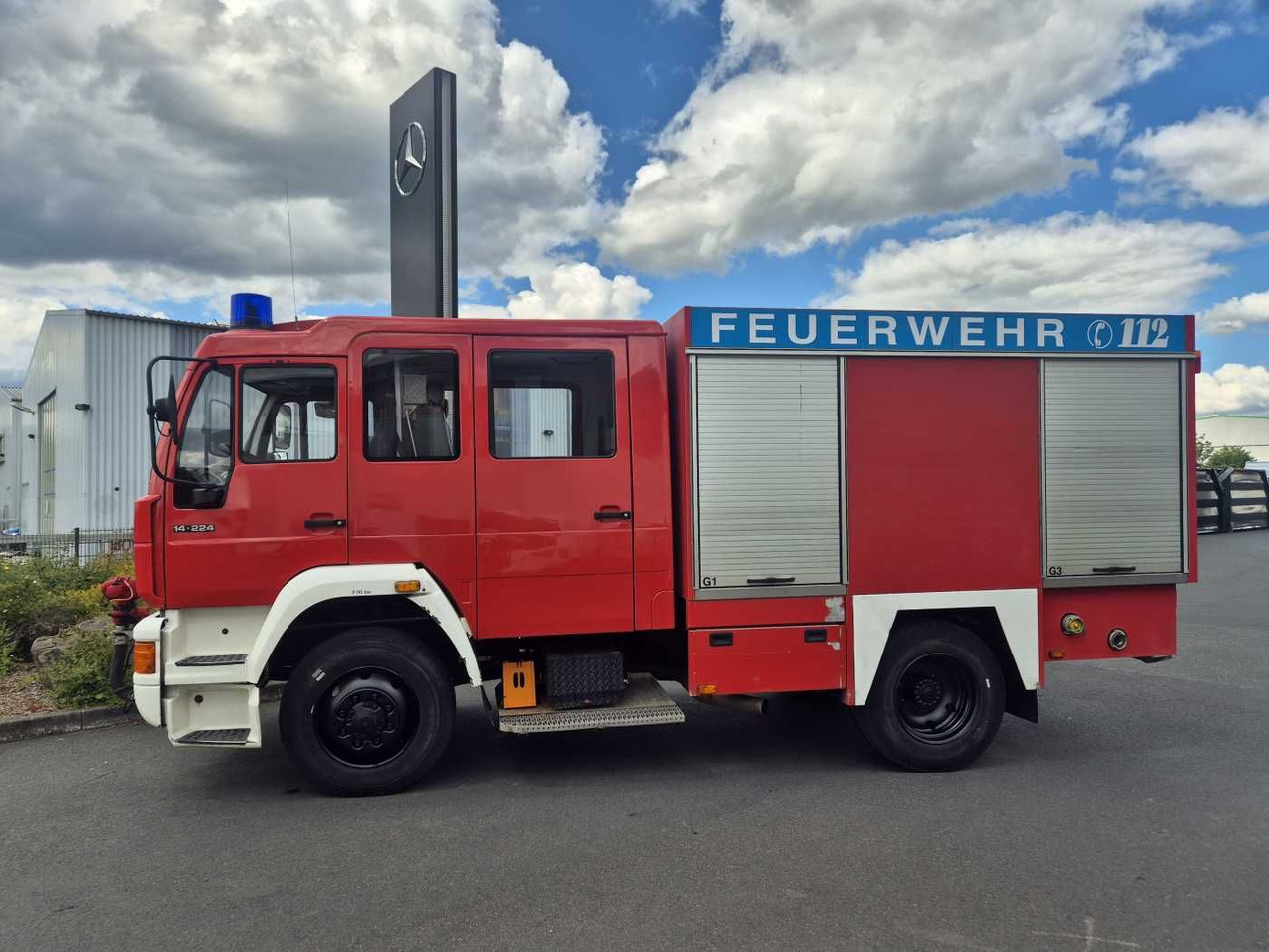MAN 14.224 4x4 TLF 16/29 Tanklöschfahrzeug Feuerwehr - Lastebil: bilde 5 MAN 14.224 4x4 TLF 16/29 Tanklöschfahrzeug Feuerwehr - Lastebil: bilde 5