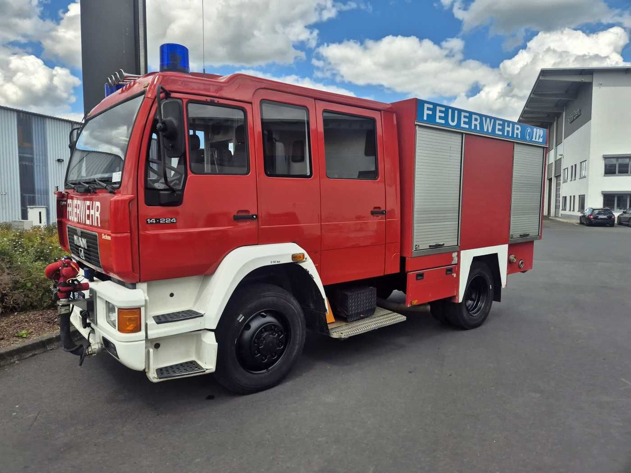 MAN 14.224 4x4 TLF 16/29 Tanklöschfahrzeug Feuerwehr - Lastebil: bilde 3 MAN 14.224 4x4 TLF 16/29 Tanklöschfahrzeug Feuerwehr - Lastebil: bilde 3
