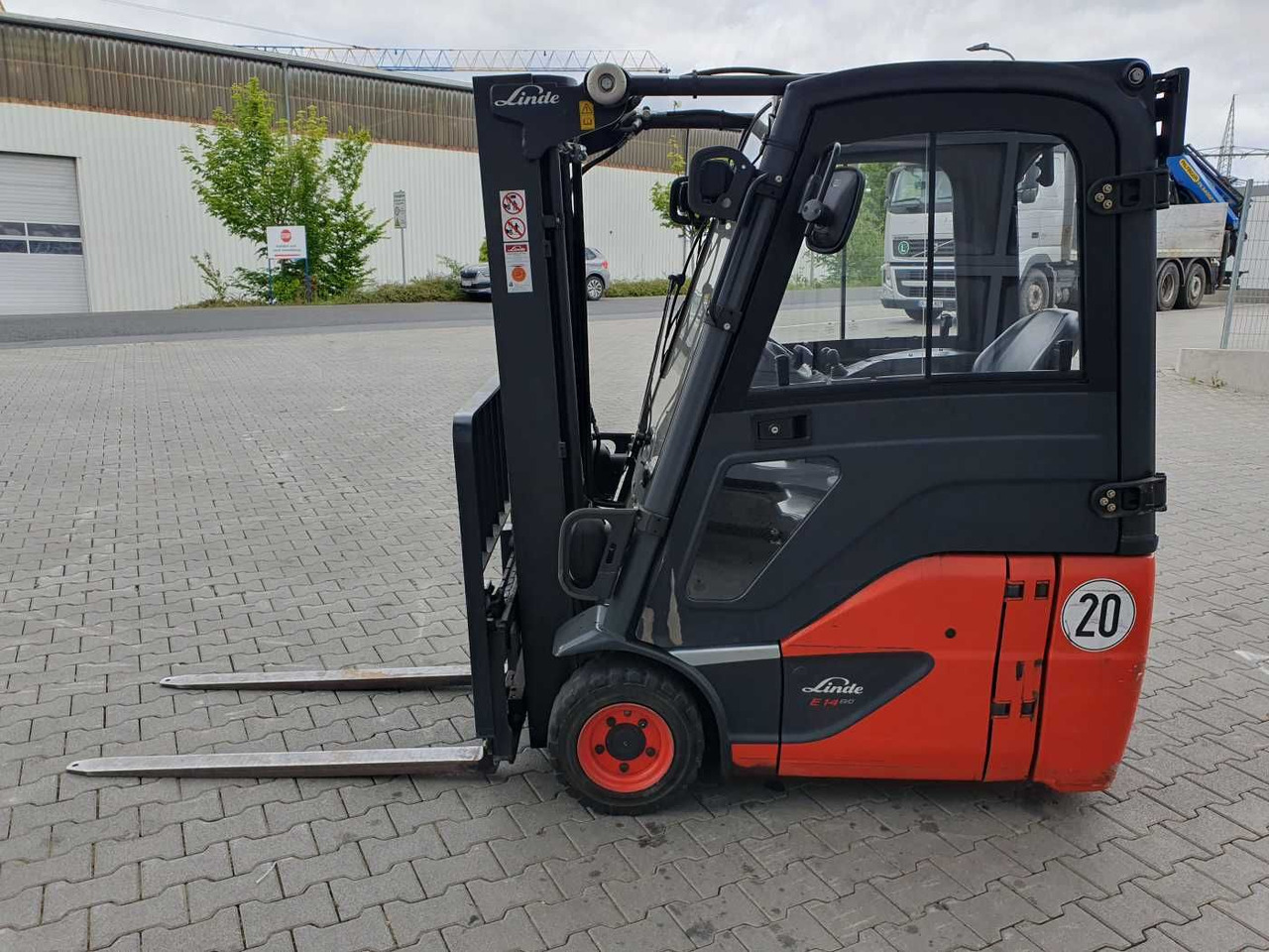 El-truck Linde E14 - 02 / Triplex: 4.00m! / SS / nur 2.119h!: bilde 6