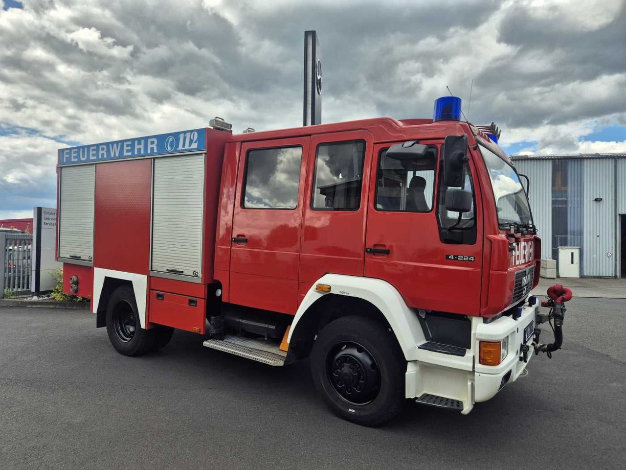 MAN 14.224 4x4 TLF 16/29 Tanklöschfahrzeug Feuerwehr - Tankbil: bilde 4 MAN 14.224 4x4 TLF 16/29 Tanklöschfahrzeug Feuerwehr - Tankbil: bilde 4