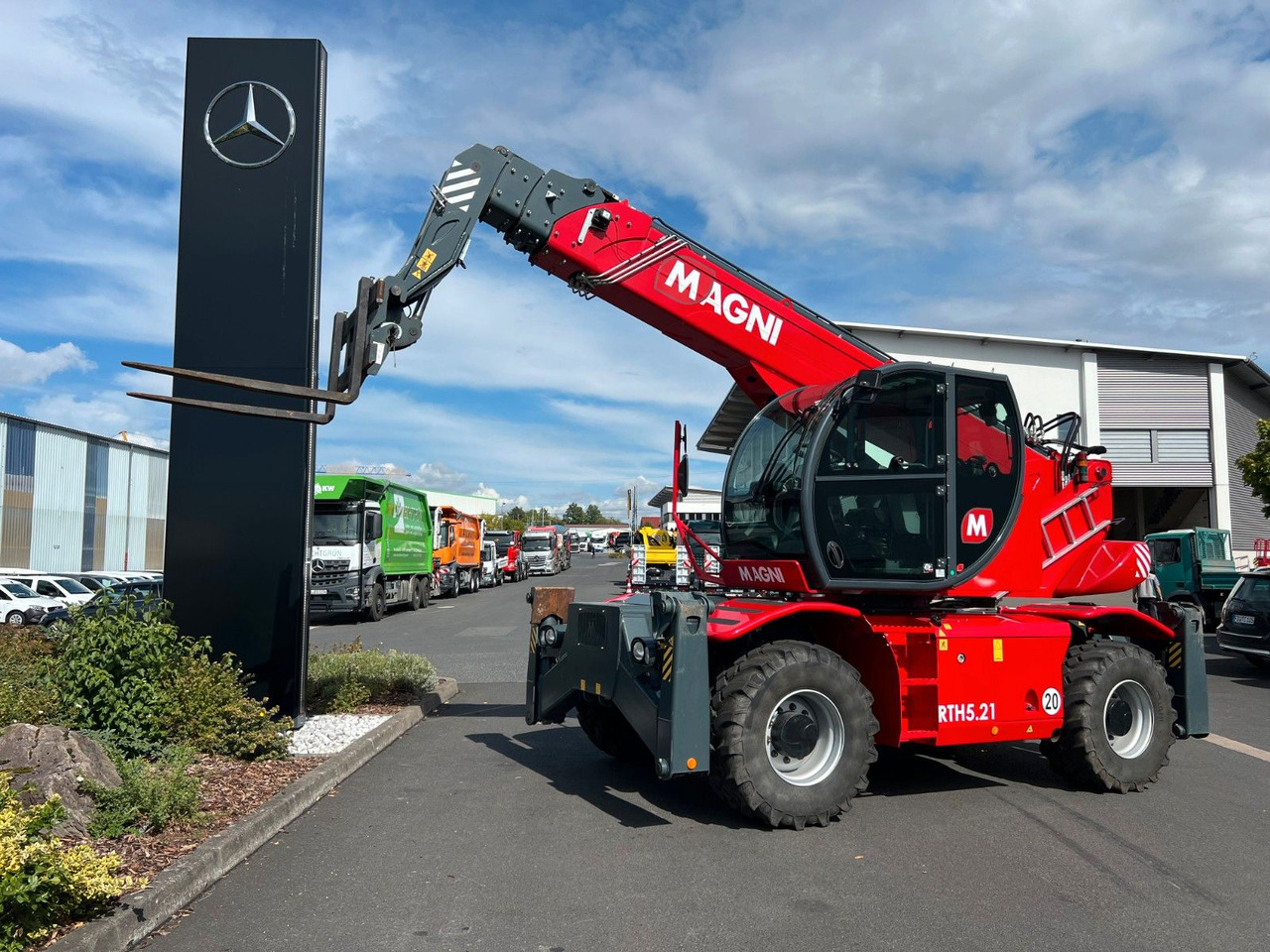 Magni RTH 5.21 Roto / Funk / Gabel / nur 419h - Teleskoplastere: bilde 1 Magni RTH 5.21 Roto / Funk / Gabel / nur 419h - Teleskoplastere: bilde 1