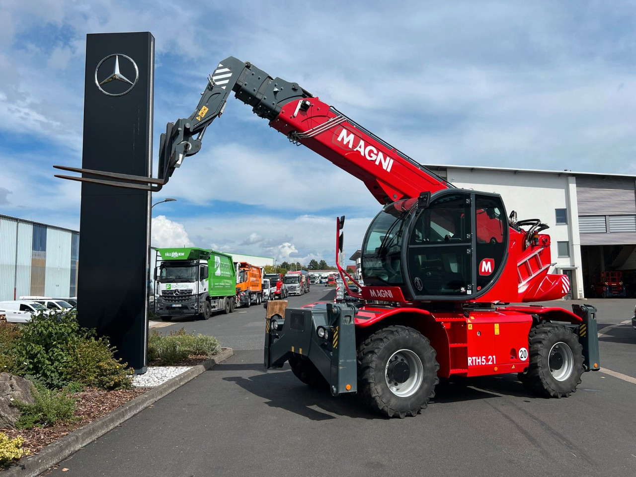 Magni RTH 5.21 Roto / Funk / Gabel / nur 462h - Teleskoplastere: bilde 1 Magni RTH 5.21 Roto / Funk / Gabel / nur 462h - Teleskoplastere: bilde 1