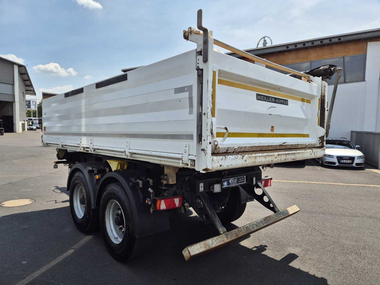 Meiller MZDA D 316 BPW Liftachse 50er Öse Plane - Tipphenger: bilde 3 Meiller MZDA D 316 BPW Liftachse 50er Öse Plane - Tipphenger: bilde 3