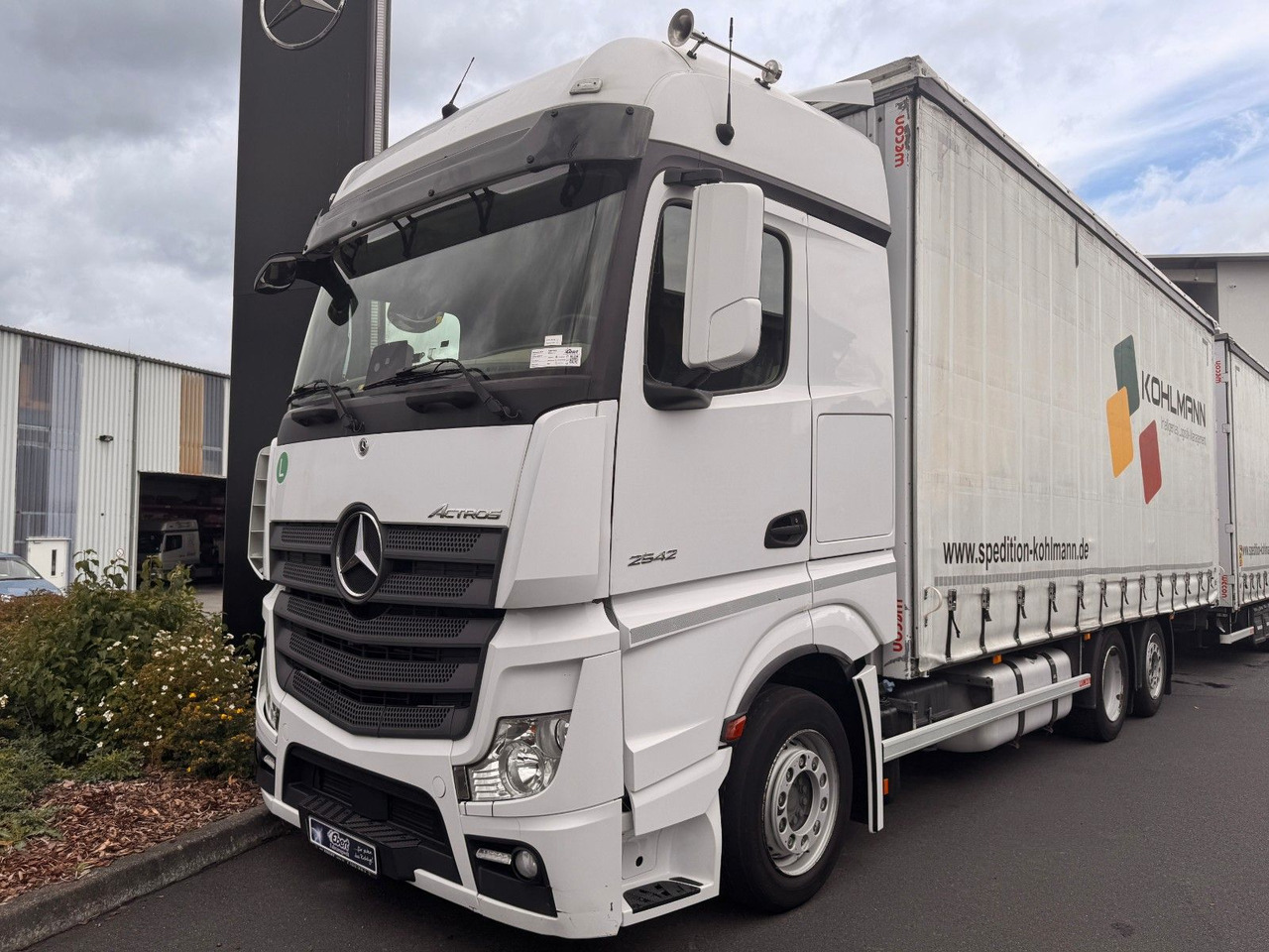 Mercedes-Benz Actros 2542 LnR 6x2 Retarder Standklima - Kapellbil: bilde 2 Mercedes-Benz Actros 2542 LnR 6x2 Retarder Standklima - Kapellbil: bilde 2