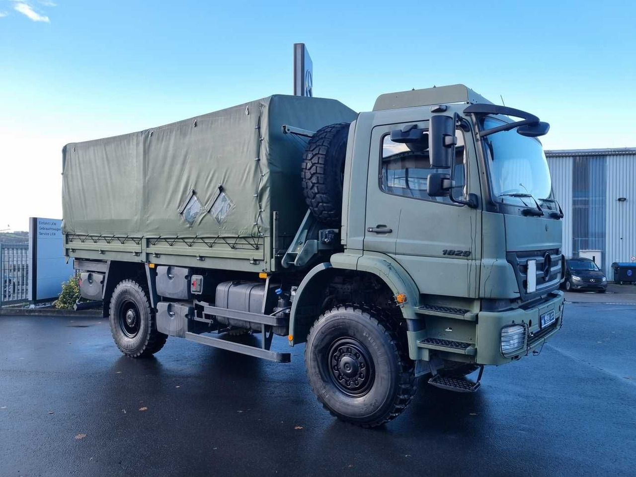Mercedes-Benz Axor 1829 A 4x4 Pritsche/Plane 10 Stück - Kapellbil: bilde 5 Mercedes-Benz Axor 1829 A 4x4 Pritsche/Plane 10 Stück - Kapellbil: bilde 5