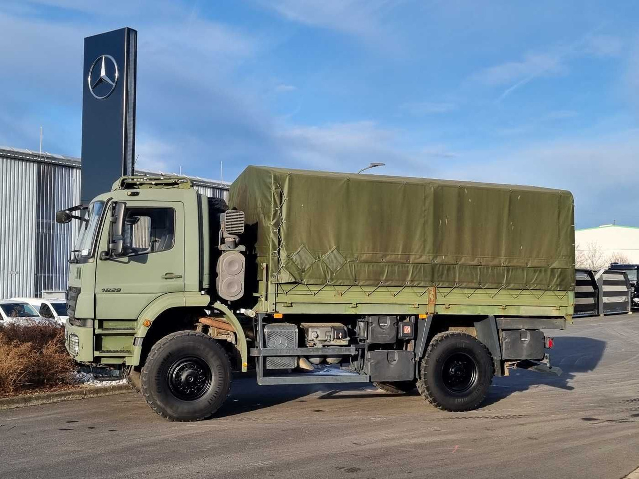 Mercedes-Benz Axor 1829 A 4x4 Pritsche/Plane 10 Stück - Planbil: bilde 5 Mercedes-Benz Axor 1829 A 4x4 Pritsche/Plane 10 Stück - Planbil: bilde 5