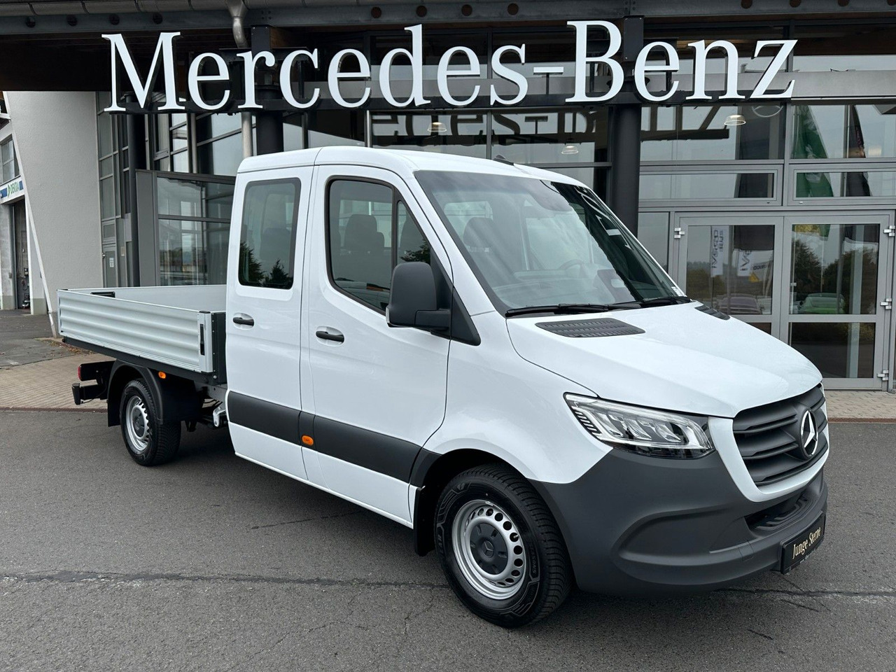 Mercedes-Benz Sprinter 317 CDI 3665 9G DoKa AHK Klima - Varebil med plan, Varebil med dobbelt førerhus: bilde 1 Mercedes-Benz Sprinter 317 CDI 3665 9G DoKa AHK Klima - Varebil med plan, Varebil med dobbelt førerhus: bilde 1