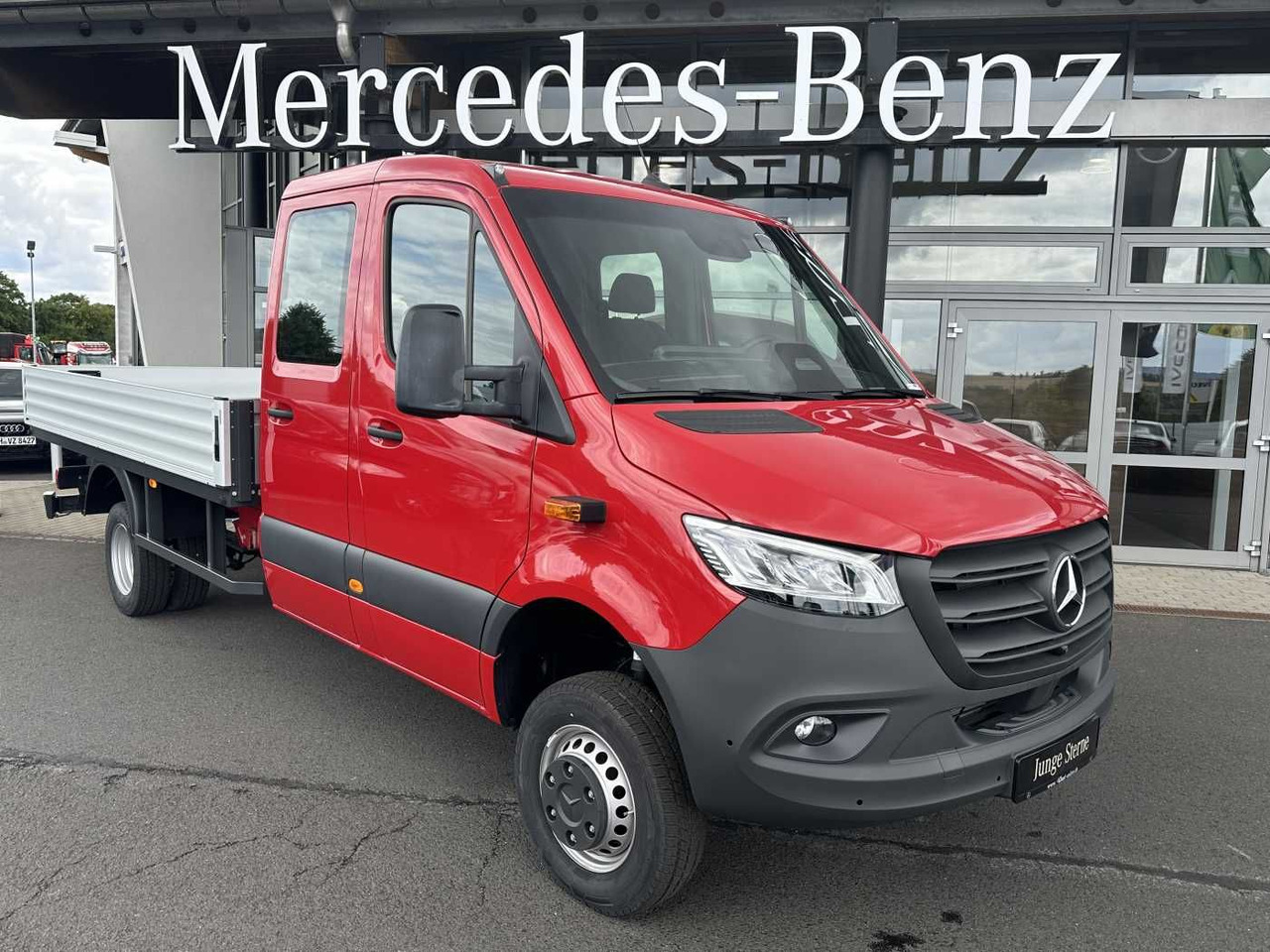 Mercedes-Benz Sprinter 519 CDI 4x4 4325 DoKa AHK Klima Kamera - Varebil med plan, Varebil med dobbelt førerhus: bilde 1 Mercedes-Benz Sprinter 519 CDI 4x4 4325 DoKa AHK Klima Kamera - Varebil med plan, Varebil med dobbelt førerhus: bilde 1