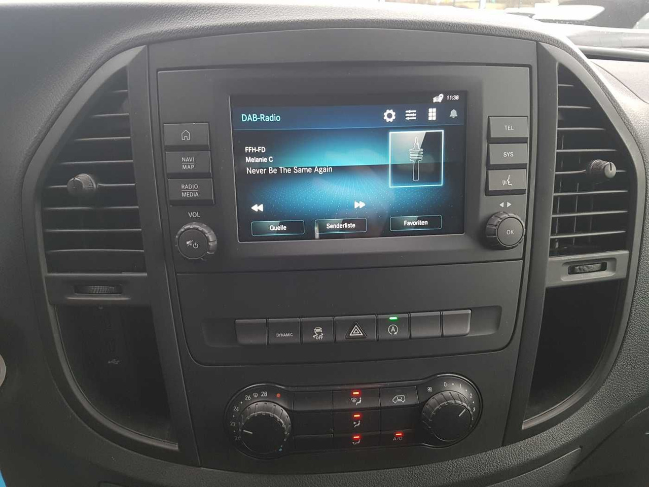 Små varebil Mercedes-Benz Vito 116 CDI Extralang 9G Klima Kamera Audio40: bilde 12