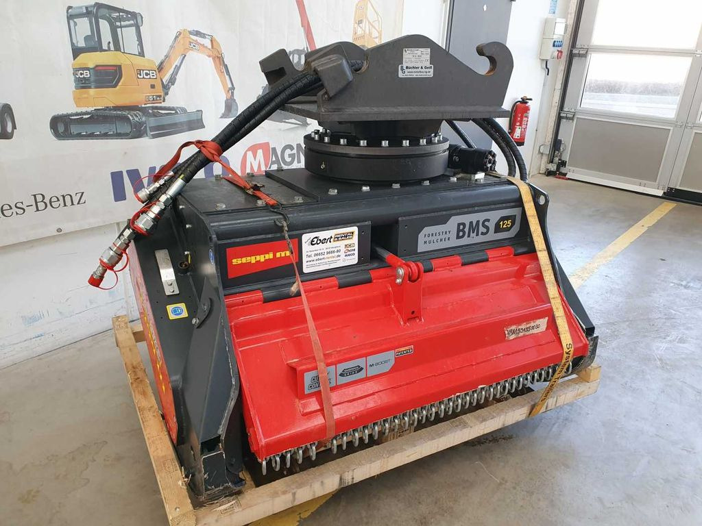 Seppi M. BMS 125 Forstmulcher / Drehmotor / DEMO Seppi M. BMS 125 Forstmulcher / Drehmotor / DEMO - Krattknuser: bilde 4 Seppi M. BMS 125 Forstmulcher / Drehmotor / DEMO Seppi M. BMS 125 Forstmulcher / Drehmotor / DEMO - Krattknuser: bilde 4