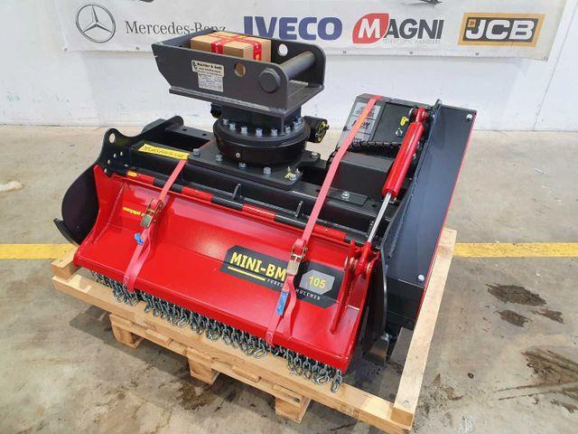 Seppi MINI-BMS 105 Forstmulcher Drehmotor MS08 - Krattknuser: bilde 2 Seppi MINI-BMS 105 Forstmulcher Drehmotor MS08 - Krattknuser: bilde 2