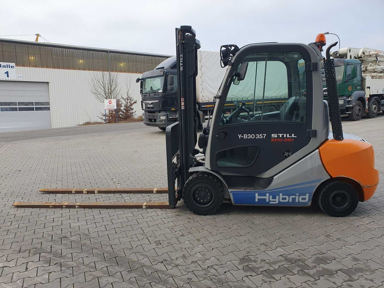 Dieseltruck Still RX70-35 / Duplex: 3.50m / nur 2.470h! / SS: bilde 8