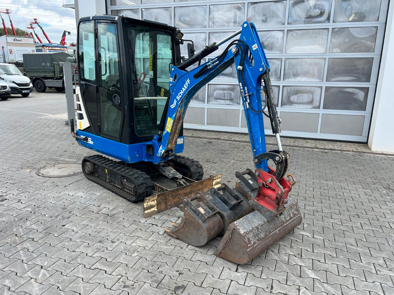 Minigraver Terex TC16 / 2017 / 1.769h / Löffelpaket / Powertilt: bilde 10 Minigraver Terex TC16 / 2017 / 1.769h / Löffelpaket / Powertilt: bilde 10