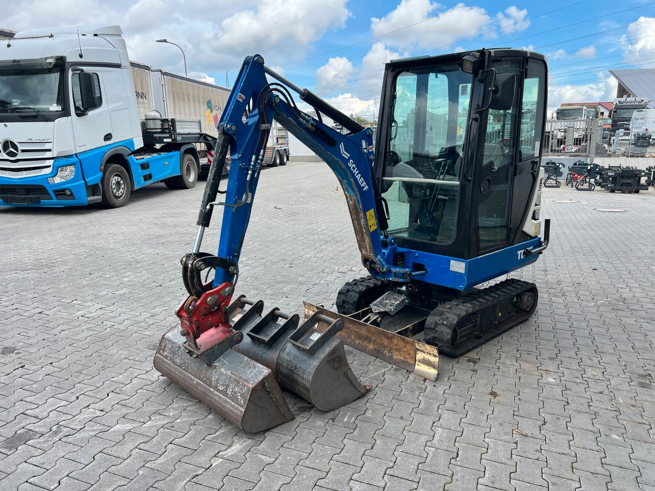 Minigraver Terex TC16 / 2017 / 1.769h / Löffelpaket / Powertilt: bilde 8 Minigraver Terex TC16 / 2017 / 1.769h / Löffelpaket / Powertilt: bilde 8