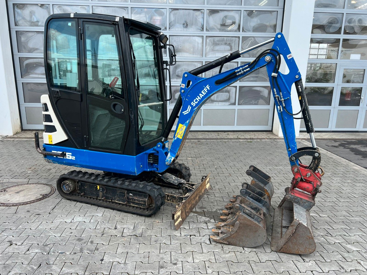 Terex TC16 / 2017 / 1.769h / Löffelpaket / Powertilt - Minigraver: bilde 2 Terex TC16 / 2017 / 1.769h / Löffelpaket / Powertilt - Minigraver: bilde 2