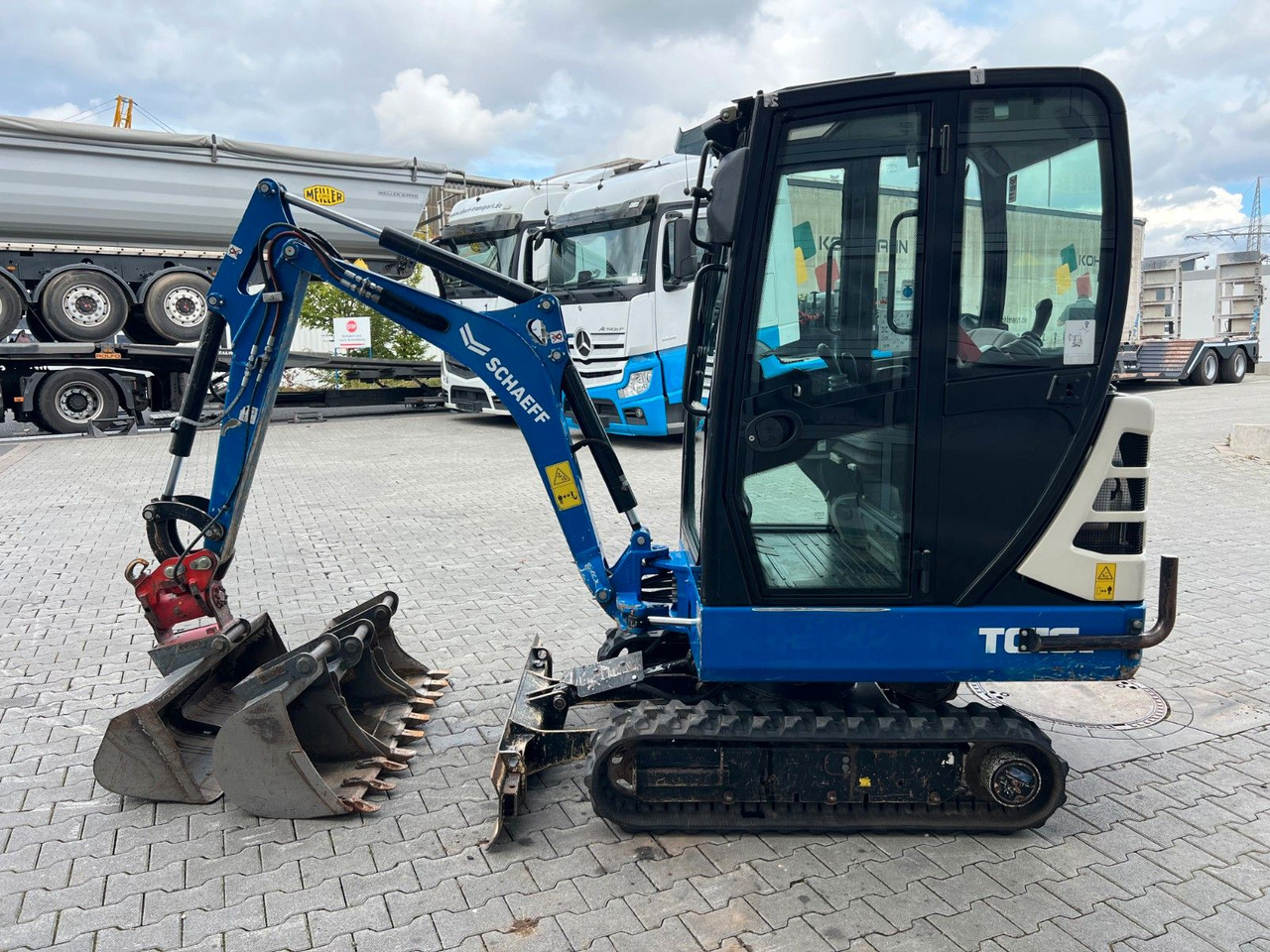 Minigraver Terex TC16 / 2017 / 1.769h / Löffelpaket / Powertilt: bilde 7 Minigraver Terex TC16 / 2017 / 1.769h / Löffelpaket / Powertilt: bilde 7