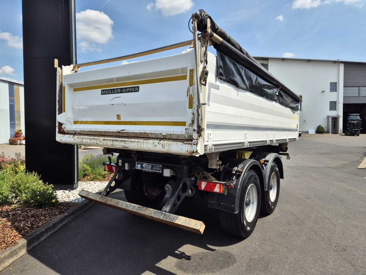 Meiller MZDA D 316 BPW Liftachse 50er Öse Plane - Tilhenger: bilde 2 Meiller MZDA D 316 BPW Liftachse 50er Öse Plane - Tilhenger: bilde 2