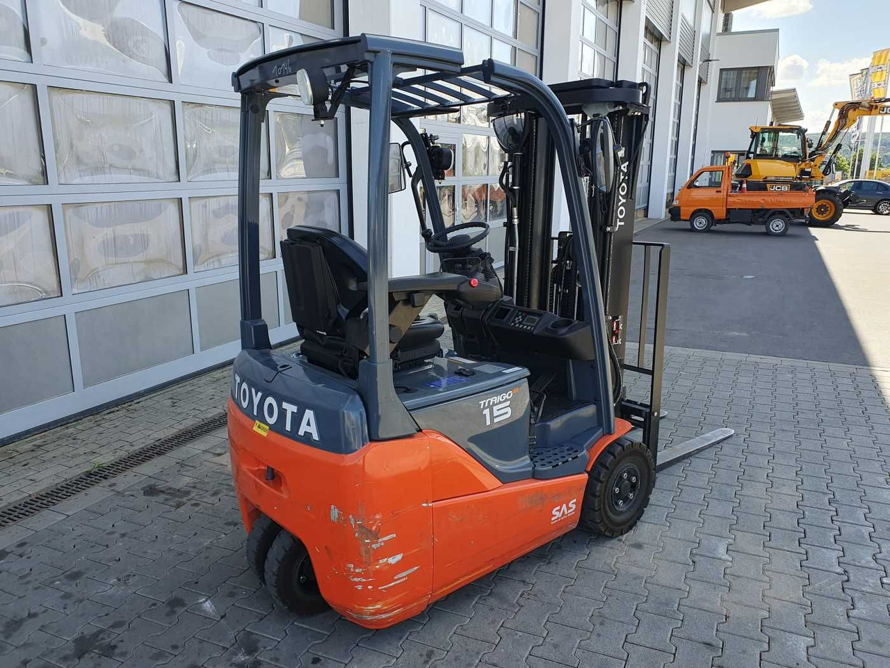 Toyota 8FBET15 / Triplex: 4.30m / nur 1.842h! / SS - El-truck: bilde 3 Toyota 8FBET15 / Triplex: 4.30m / nur 1.842h! / SS - El-truck: bilde 3