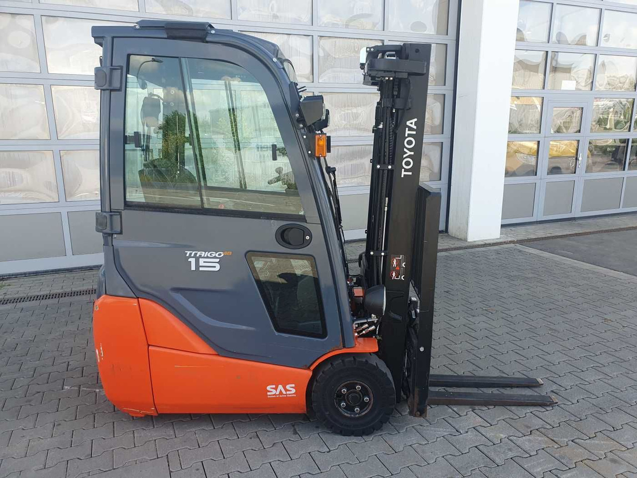Toyota 8FBET15 / Triplex: 4.30m / nur 3.412h! / 2022 - El-truck: bilde 2 Toyota 8FBET15 / Triplex: 4.30m / nur 3.412h! / 2022 - El-truck: bilde 2