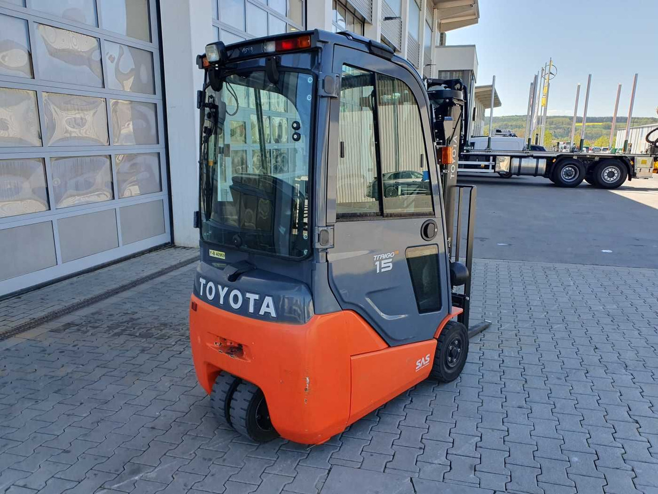 Toyota 8FBET15 / Triplex: 4.30m / nur 3.489h! / 2022 - El-truck: bilde 3 Toyota 8FBET15 / Triplex: 4.30m / nur 3.489h! / 2022 - El-truck: bilde 3