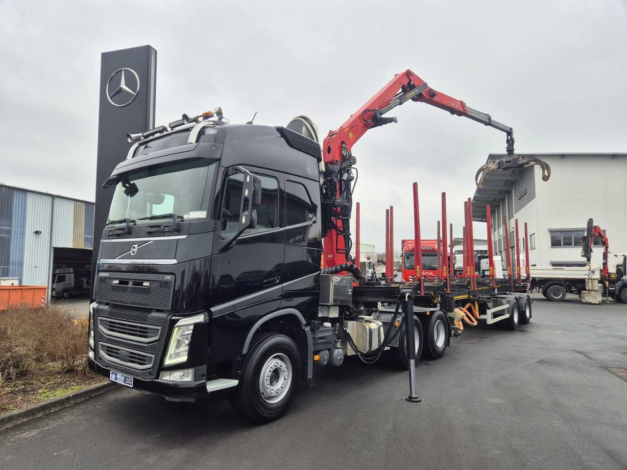 Volvo FH 540 6x4 Palfinger S260Z96 Doll Teleskop-Langh - Tømmerbil: bilde 1 Volvo FH 540 6x4 Palfinger S260Z96 Doll Teleskop-Langh - Tømmerbil: bilde 1