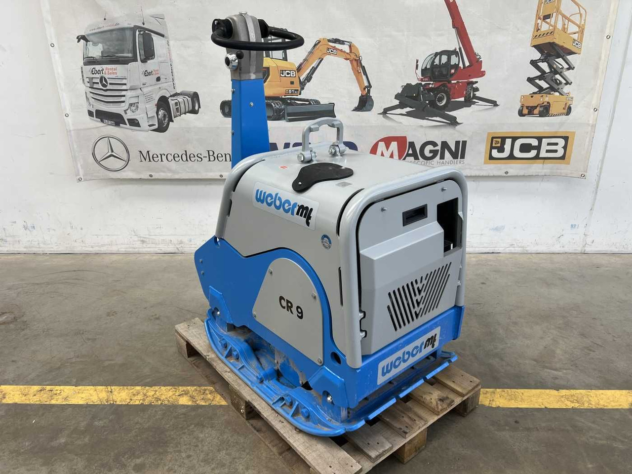 Weber CR 9 Hatz-Diesel / 736kg / E-Start / DEMO - Vibroplate: bilde 2 Weber CR 9 Hatz-Diesel / 736kg / E-Start / DEMO - Vibroplate: bilde 2