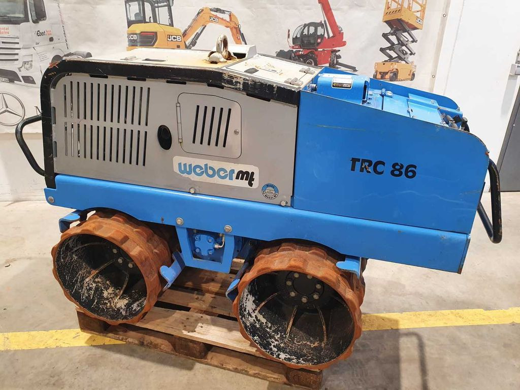 Weber TRC 86 Grabenwalze / 2020 / Funk / nur 109h - Liten vegvals: bilde 2 Weber TRC 86 Grabenwalze / 2020 / Funk / nur 109h - Liten vegvals: bilde 2