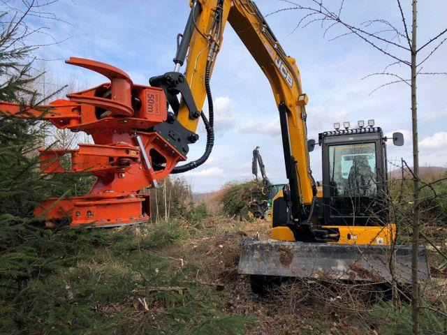 Westtech Woodcracker C250 Baumschere Fällgreifer - Hogstaggregat: bilde 4 Westtech Woodcracker C250 Baumschere Fällgreifer - Hogstaggregat: bilde 4