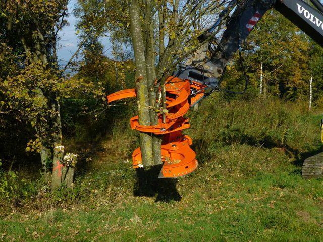 Westtech Woodcracker C450 Fällgreifer Baumschere - Hogstaggregat: bilde 3 Westtech Woodcracker C450 Fällgreifer Baumschere - Hogstaggregat: bilde 3