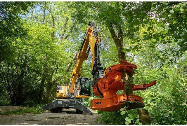 Westtech Woodcracker C450 Fällgreifer Baumschere - Hogstaggregat: bilde 5 Westtech Woodcracker C450 Fällgreifer Baumschere - Hogstaggregat: bilde 5