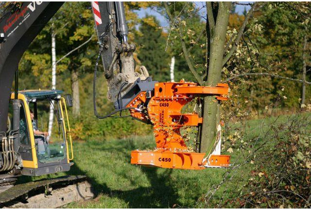 Westtech Woodcracker C450 Fällgreifer Baumschere - Hogstaggregat: bilde 1 Westtech Woodcracker C450 Fällgreifer Baumschere - Hogstaggregat: bilde 1