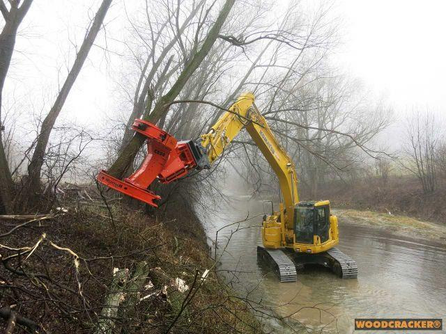 Westtech Woodcracker C550 Fällgreifer Baumschere - Hogstaggregat: bilde 3 Westtech Woodcracker C550 Fällgreifer Baumschere - Hogstaggregat: bilde 3