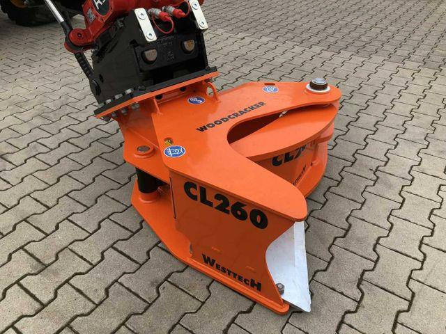 Westtech Woodcracker CL260 Fällkopf Fällgreifer - Hogstaggregat: bilde 4 Westtech Woodcracker CL260 Fällkopf Fällgreifer - Hogstaggregat: bilde 4