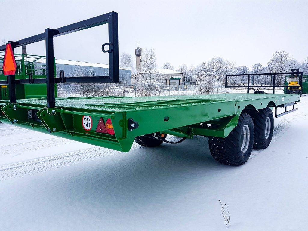 Dinapolis hydraulic bale trailer 14t, RPT-8000 - Landbruk flatvogn: bilde 4 Dinapolis hydraulic bale trailer 14t, RPT-8000 - Landbruk flatvogn: bilde 4
